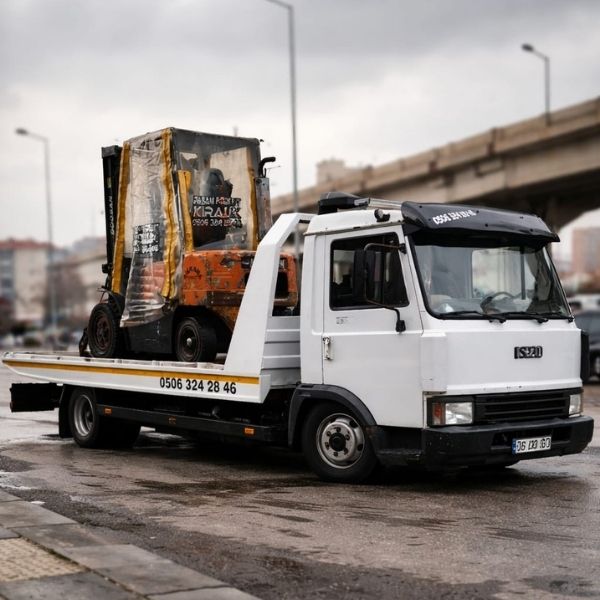 En yakın İvedik forklift kiralama hizmetinde kullanılan forklift